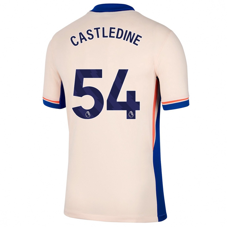 Vyrai Leo Castledine #54 Šviesiai Smėlio Spalvos Išvykos Marškinėliai 2024/25 T-Shirt