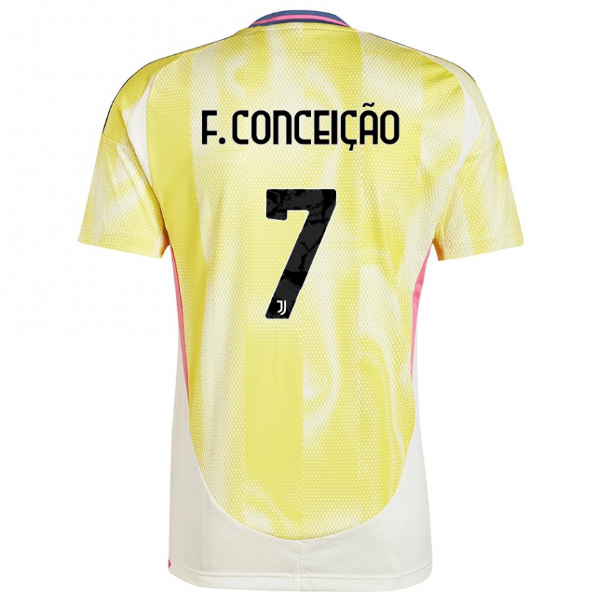 Vyrai Francisco Conceicao #7 Oranžinė Išvykos Marškinėliai 2024/25 T-Shirt