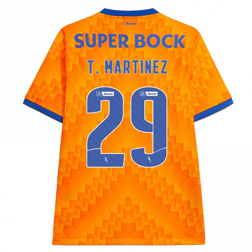 Vyrai Toni Martínez #29 Oranžinė Išvykos Marškinėliai 2024/25 T-Shirt