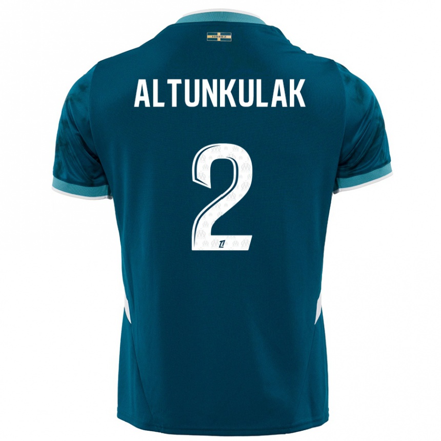 Vyrai Selen Altunkulak #2 Turkio Mėlyna Išvykos Marškinėliai 2024/25 T-Shirt