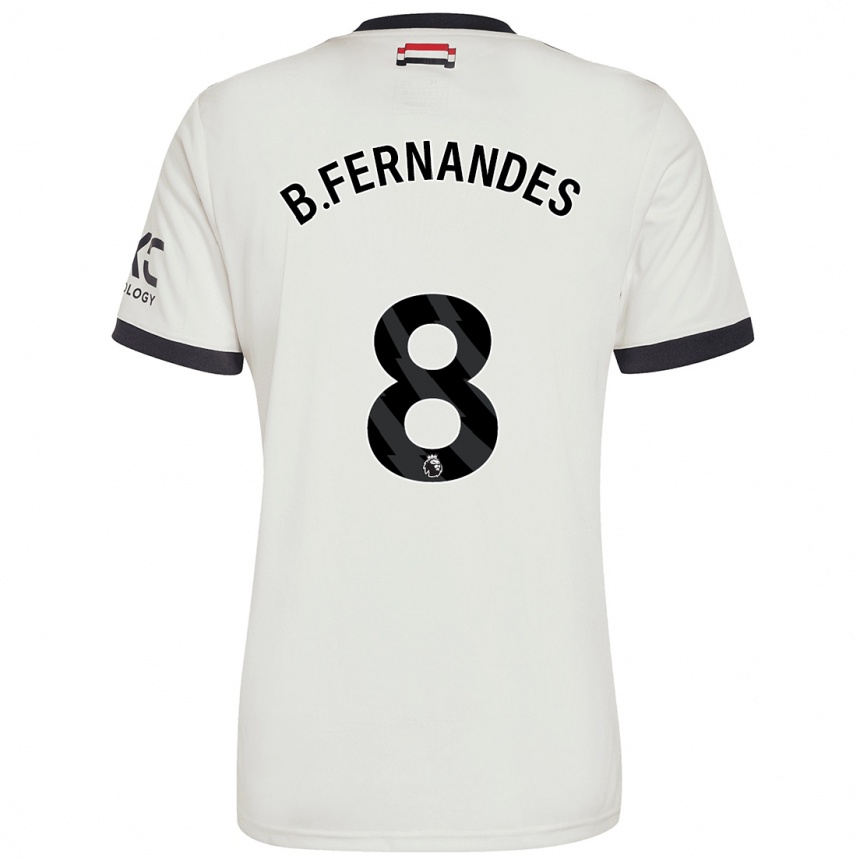 Vyrai Bruno Fernandes #8 Nespalvotas Trečias Marškinėliai 2024/25 T-Shirt