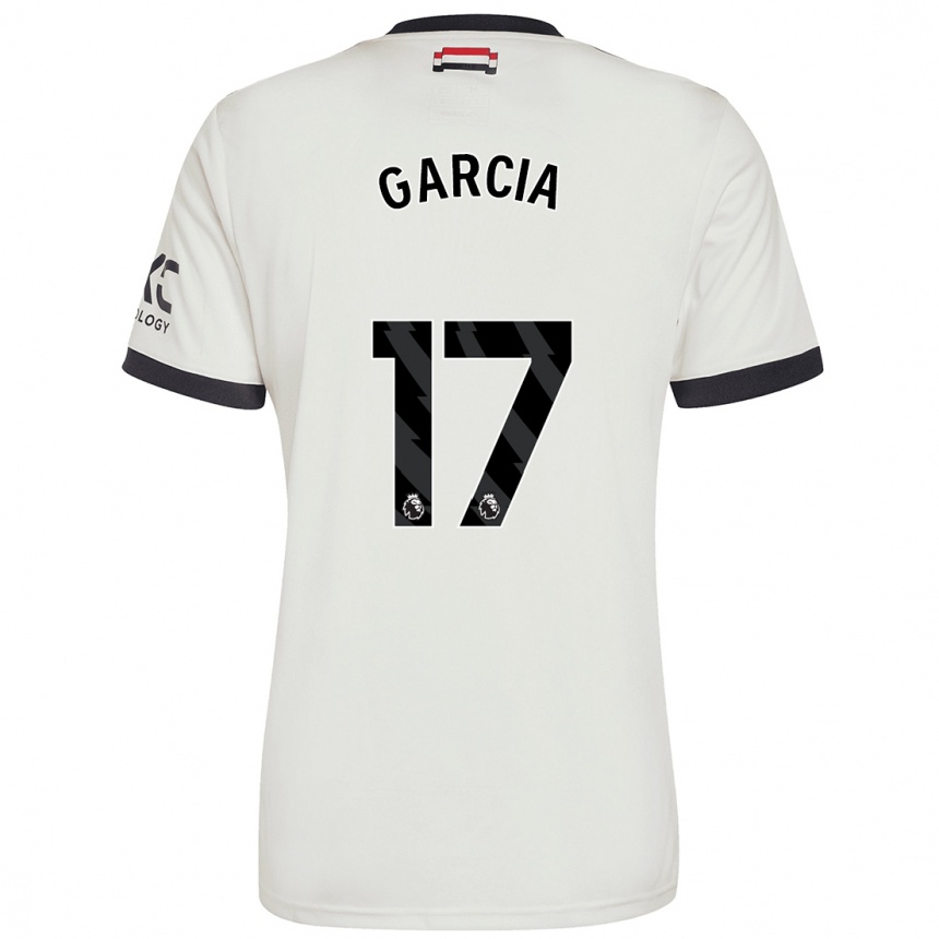 Vyrai Lucia Garcia #17 Nespalvotas Trečias Marškinėliai 2024/25 T-Shirt