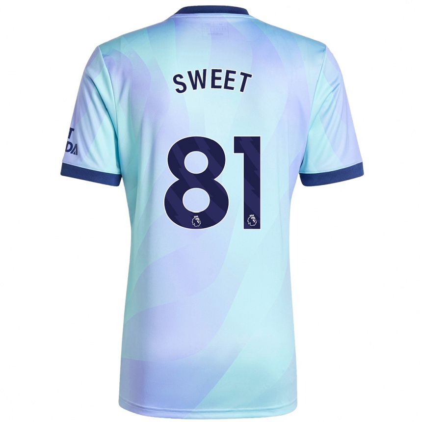 Vyrai Will Sweet #81 Aqua Trečias Marškinėliai 2024/25 T-Shirt