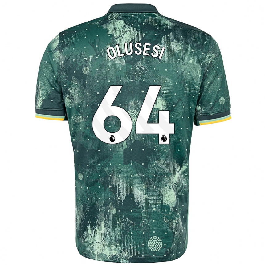 Vyrai Callum Olusesi #64 Mėtų Žalia Trečias Marškinėliai 2024/25 T-Shirt