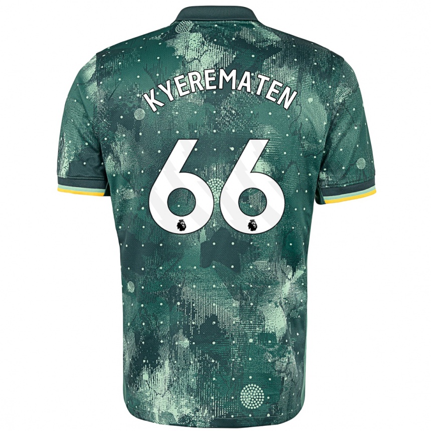 Vyrai Rio Kyerematen #66 Mėtų Žalia Trečias Marškinėliai 2024/25 T-Shirt