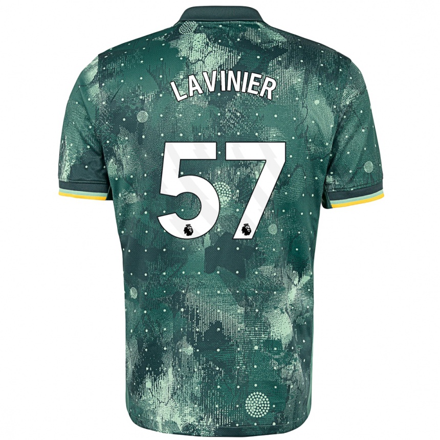 Vyrai Marcel Lavinier #57 Mėtų Žalia Trečias Marškinėliai 2024/25 T-Shirt