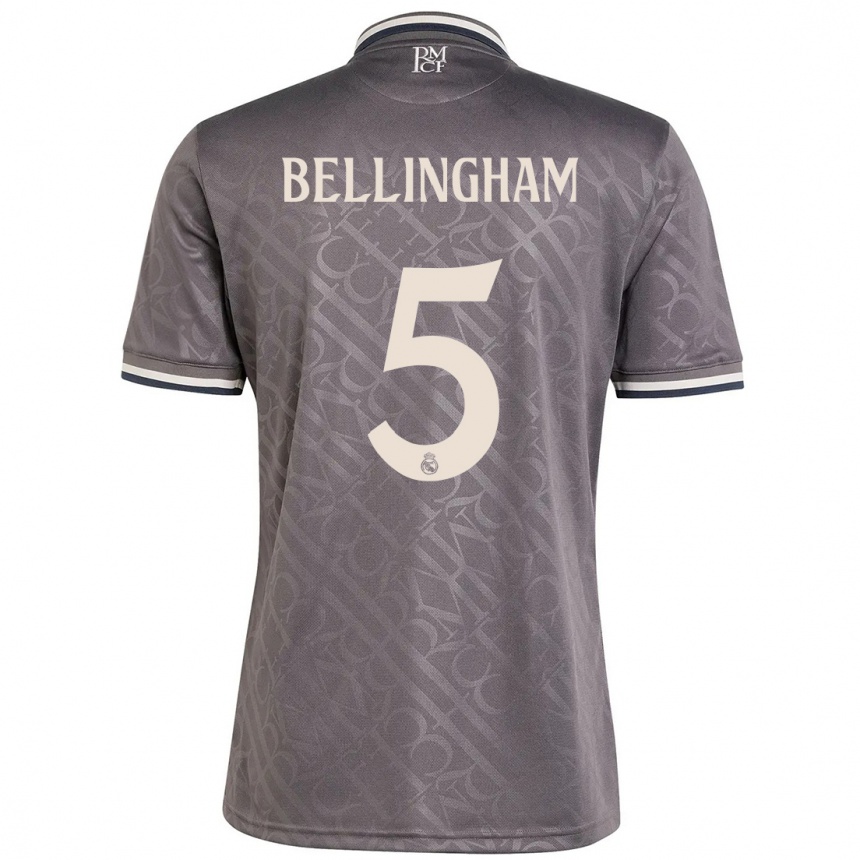 Vyrai Jude Bellingham #5 Anglis Trečias Marškinėliai 2024/25 T-Shirt