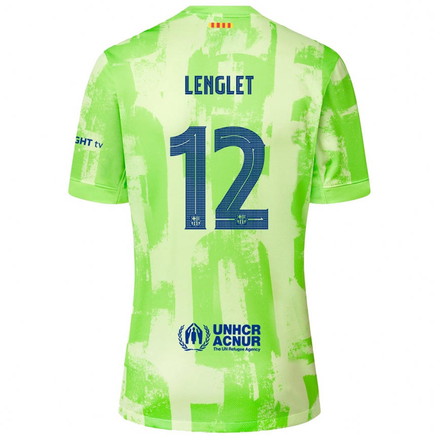 Vyrai Clément Lenglet #12 Kalkių Trečias Marškinėliai 2024/25 T-Shirt