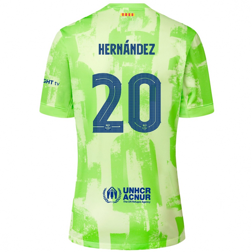 Vyrai Unai Hernández #20 Kalkių Trečias Marškinėliai 2024/25 T-Shirt