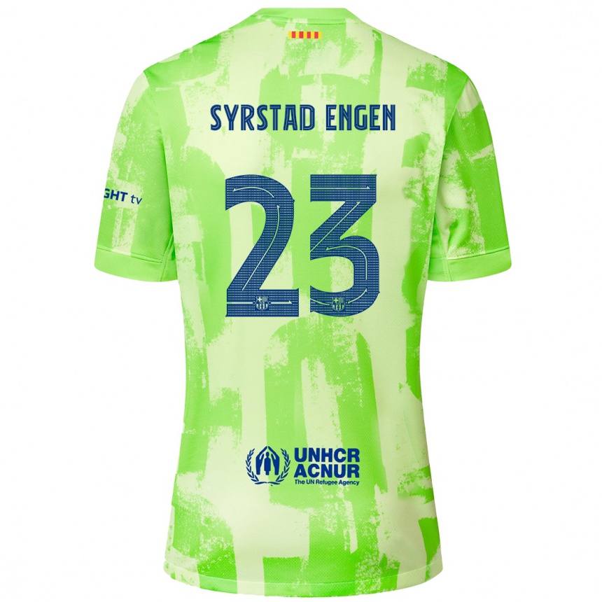 Vyrai Ingrid Syrstad Engen #23 Kalkių Trečias Marškinėliai 2024/25 T-Shirt