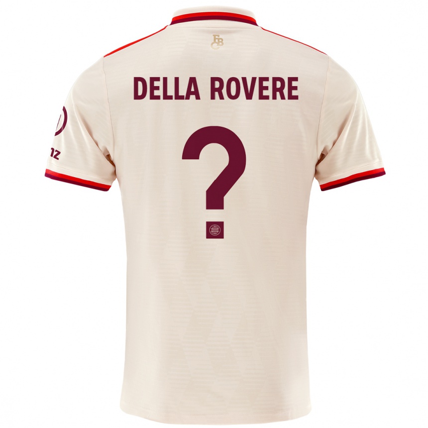 Vyrai Guido Della Rovere #0 Linai Trečias Marškinėliai 2024/25 T-Shirt