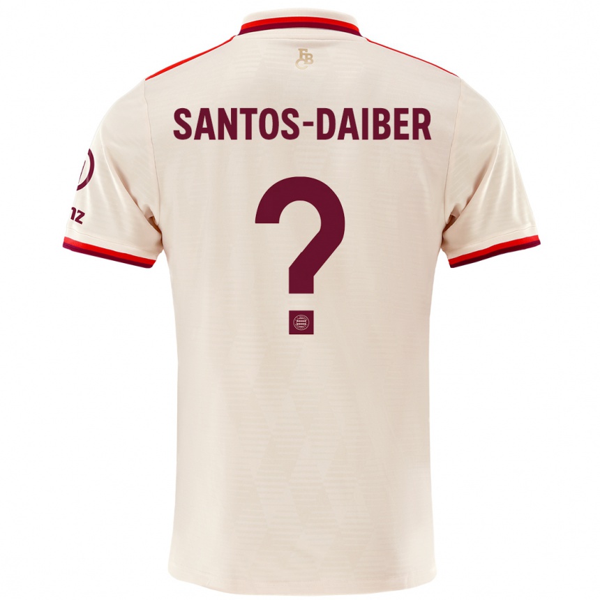 Vyrai David Santos-Daiber #0 Linai Trečias Marškinėliai 2024/25 T-Shirt