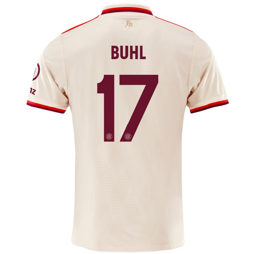 Vyrai Klara Buhl #17 Linai Trečias Marškinėliai 2024/25 T-Shirt