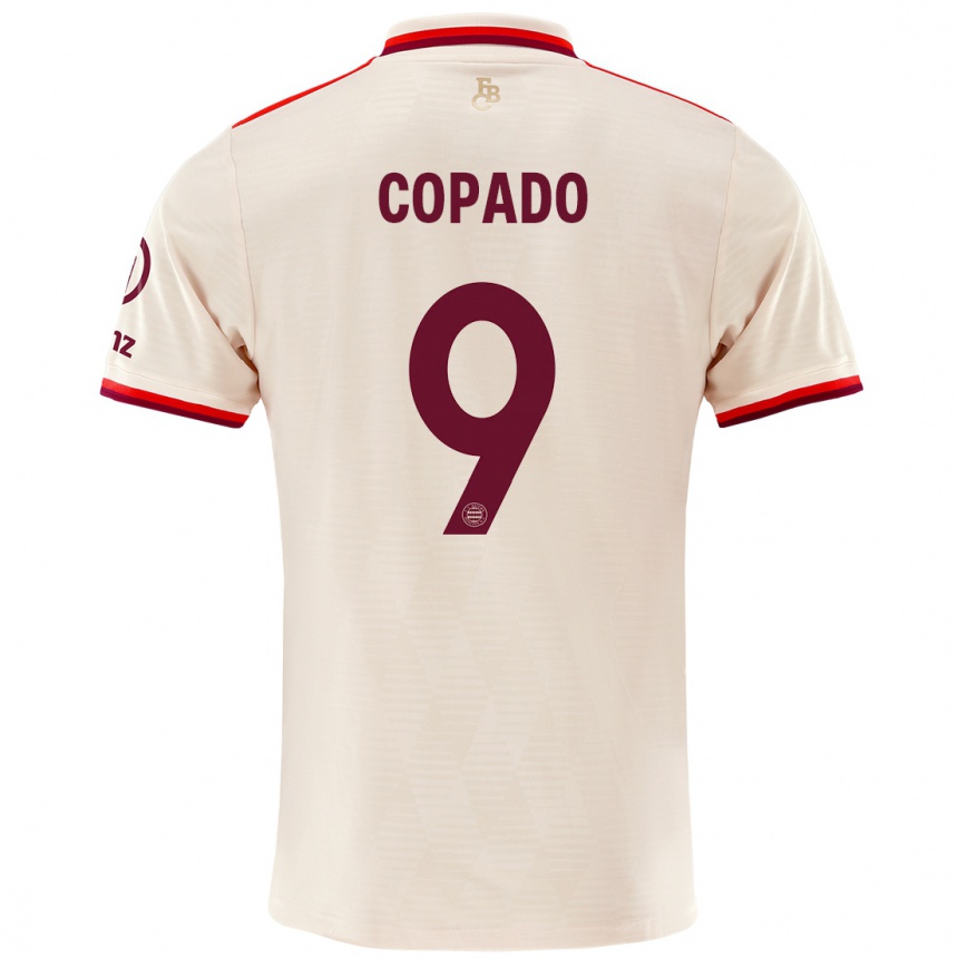 Vyrai Lucas Copado #9 Linai Trečias Marškinėliai 2024/25 T-Shirt