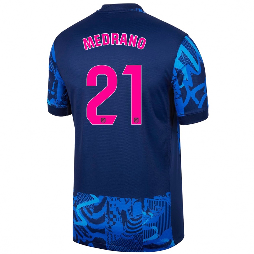 Vyrai Fernando Medrano #21 Karališkoji Mėlyna Trečias Marškinėliai 2024/25 T-Shirt