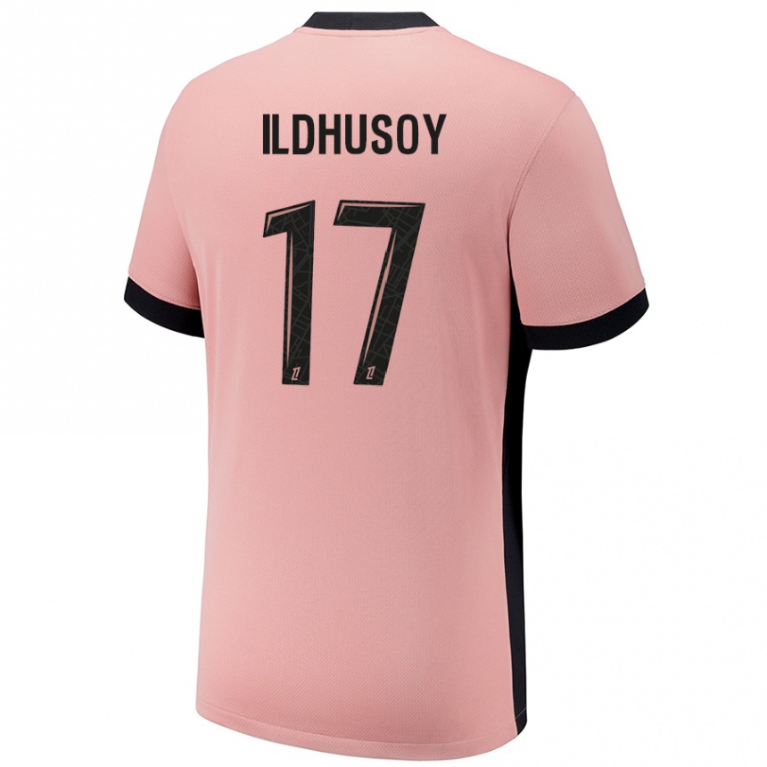 Vyrai Celin Bizet Ildhusoy #17 Rūdžių Rožinė Trečias Marškinėliai 2024/25 T-Shirt