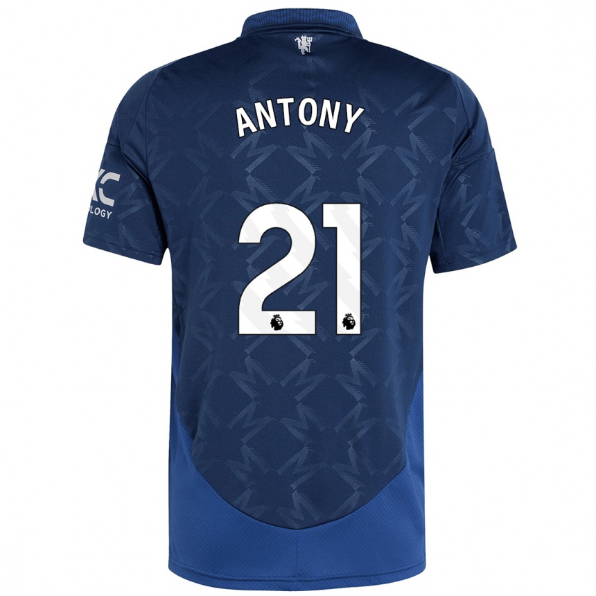 Moteriškas Antony #21 Indigo Išvykos Marškinėliai 2024/25 T-Shirt