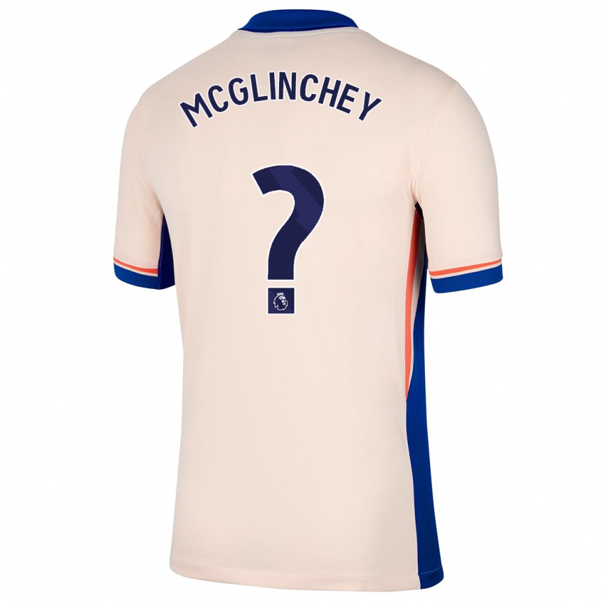 Moteriškas Harry Mcglinchey #0 Šviesiai Smėlio Spalvos Išvykos Marškinėliai 2024/25 T-Shirt