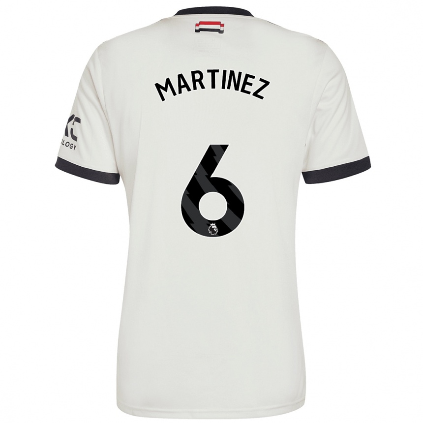 Moteriškas Lisandro Martinez #6 Nespalvotas Trečias Marškinėliai 2024/25 T-Shirt