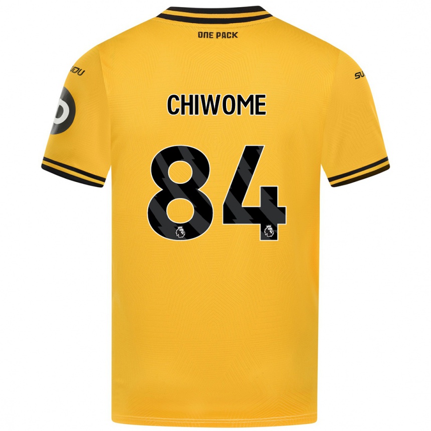 Vaikiškas Leon Chiwome #84 Geltona Namų Marškinėliai 2024/25 T-Shirt