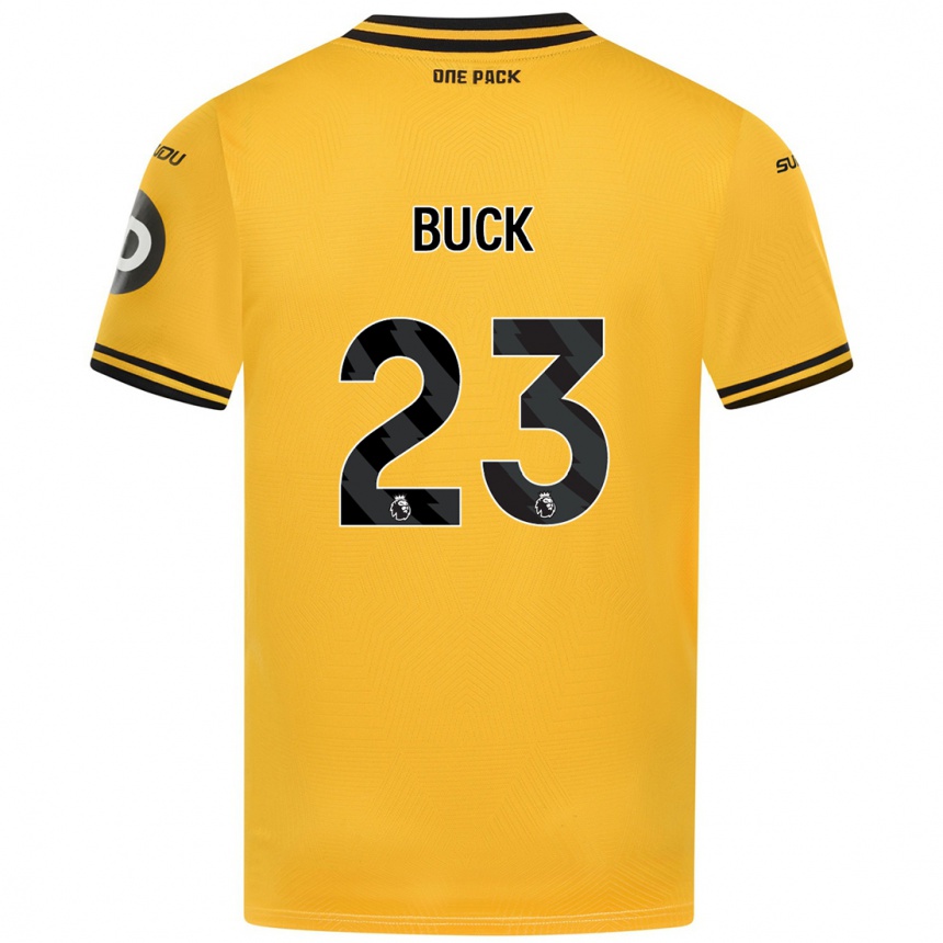 Vaikiškas Alex Buck #23 Geltona Namų Marškinėliai 2024/25 T-Shirt