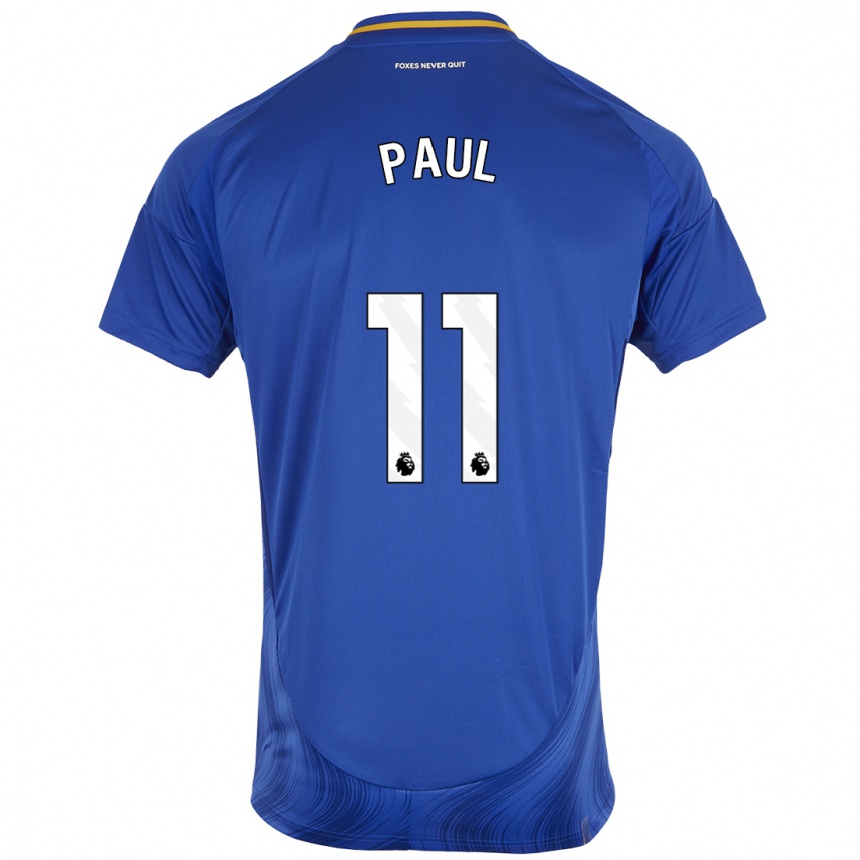 Vaikiškas Lachante Paul #11 Mėlyna Balta Namų Marškinėliai 2024/25 T-Shirt