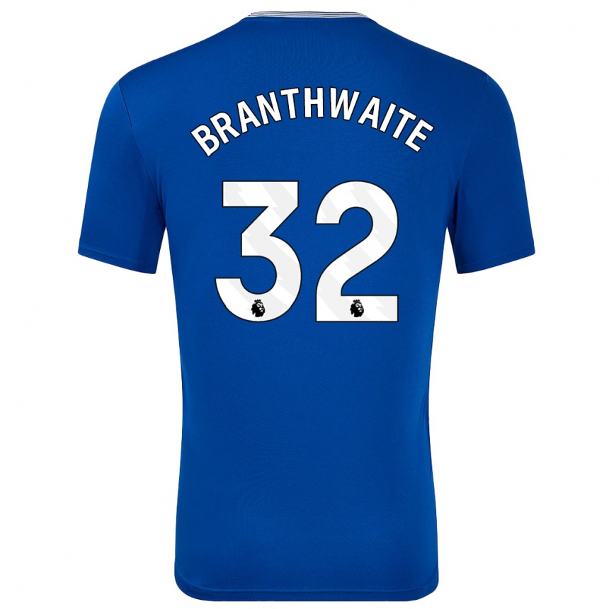 Vaikiškas Jarrad Branthwaite #32 Mėlyna Su Namų Marškinėliai 2024/25 T-Shirt