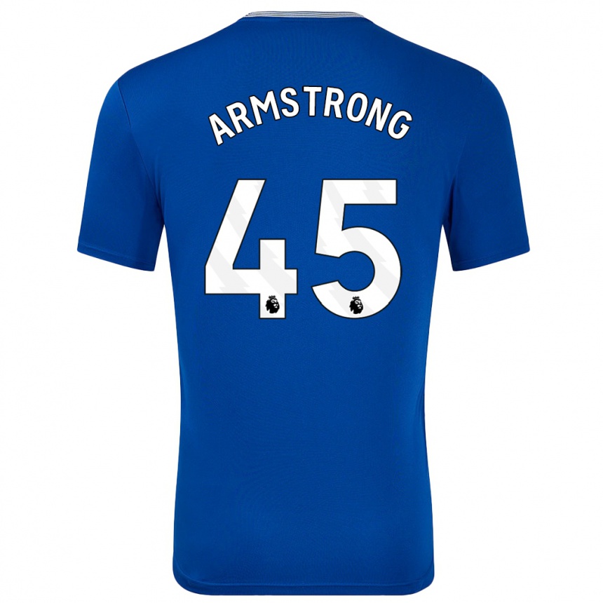 Vaikiškas Harrison Armstrong #45 Mėlyna Su Namų Marškinėliai 2024/25 T-Shirt