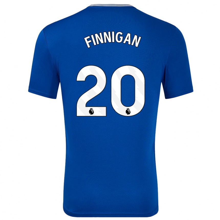 Vaikiškas Megan Finnigan #20 Mėlyna Su Namų Marškinėliai 2024/25 T-Shirt