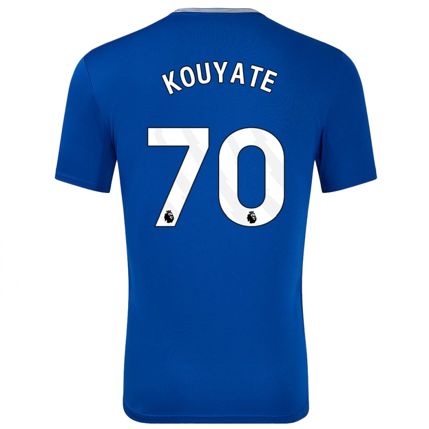 Vaikiškas Katia Kouyate #70 Mėlyna Su Namų Marškinėliai 2024/25 T-Shirt