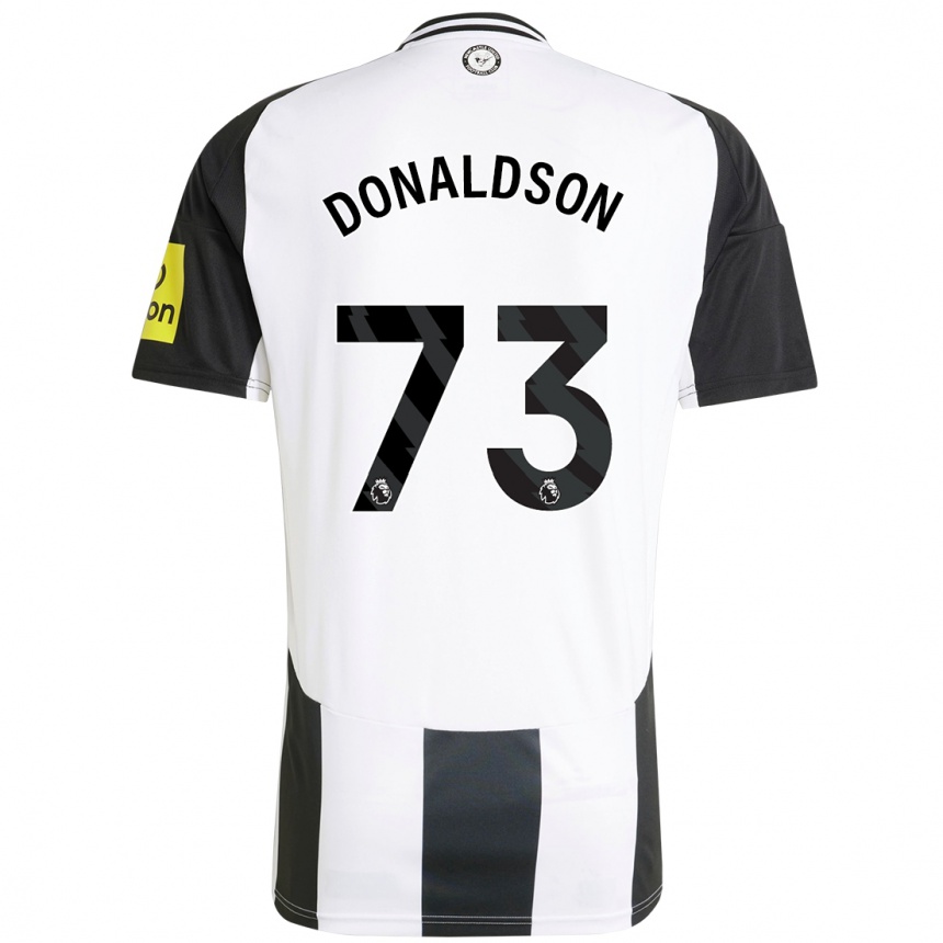 Vaikiškas Josh Donaldson #73 Balta Juoda Namų Marškinėliai 2024/25 T-Shirt