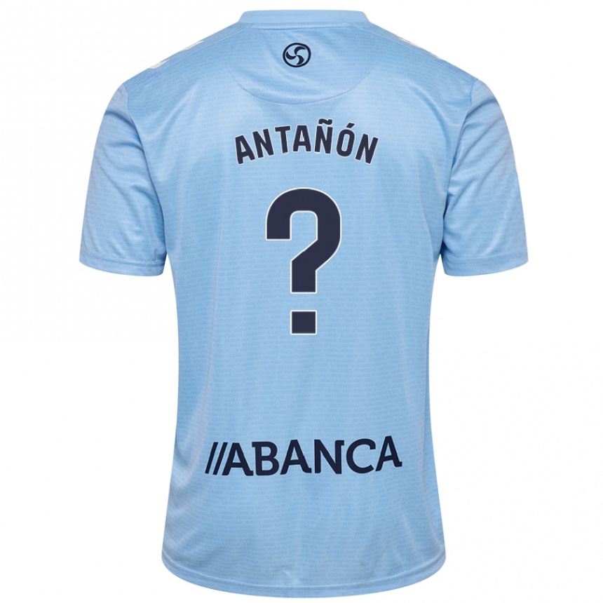 Vaikiškas Andrés Antañón #0 Dangaus Mėlyna Namų Marškinėliai 2024/25 T-Shirt