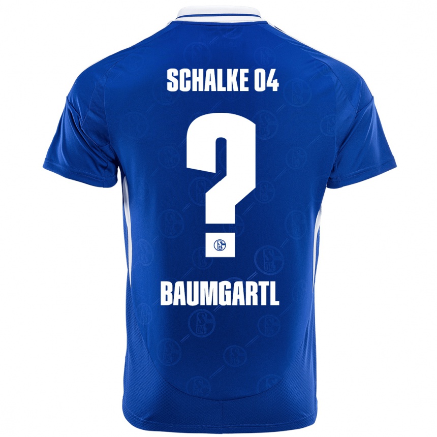 Vaikiškas Timo Baumgartl #0 Karališkoji Mėlyna Namų Marškinėliai 2024/25 T-Shirt