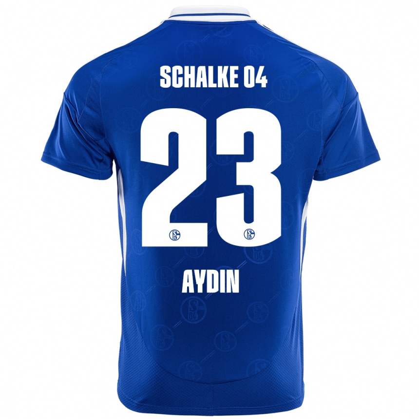 Vaikiškas Mehmet Aydın #23 Karališkoji Mėlyna Namų Marškinėliai 2024/25 T-Shirt