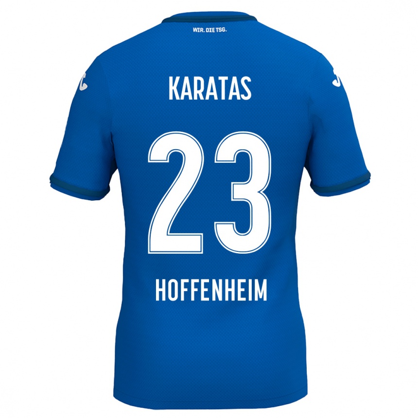 Vaikiškas Can Karatas #23 Karališkoji Mėlyna Namų Marškinėliai 2024/25 T-Shirt