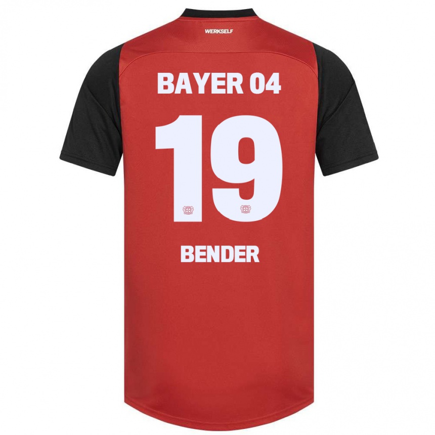 Vaikiškas Loreen Bender #19 Raudona Juoda Namų Marškinėliai 2024/25 T-Shirt