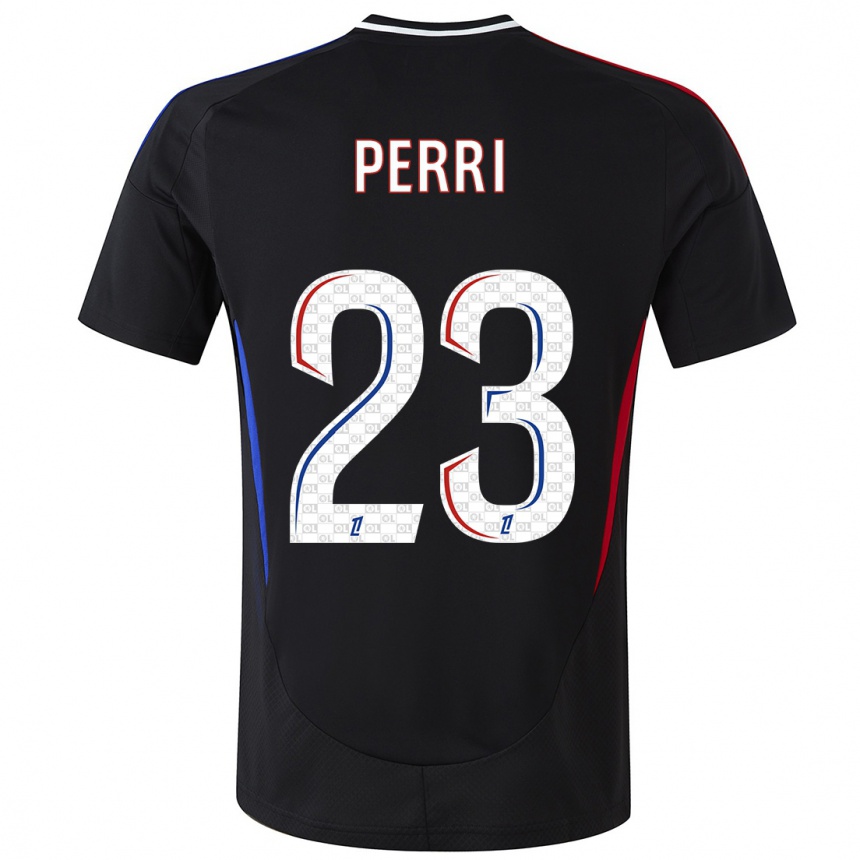 Vaikiškas Lucas Perri #23 Juoda Išvykos Marškinėliai 2024/25 T-Shirt