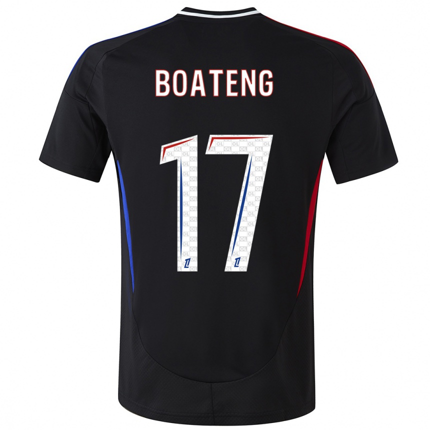 Vaikiškas Jerome Boateng #17 Juoda Išvykos Marškinėliai 2024/25 T-Shirt