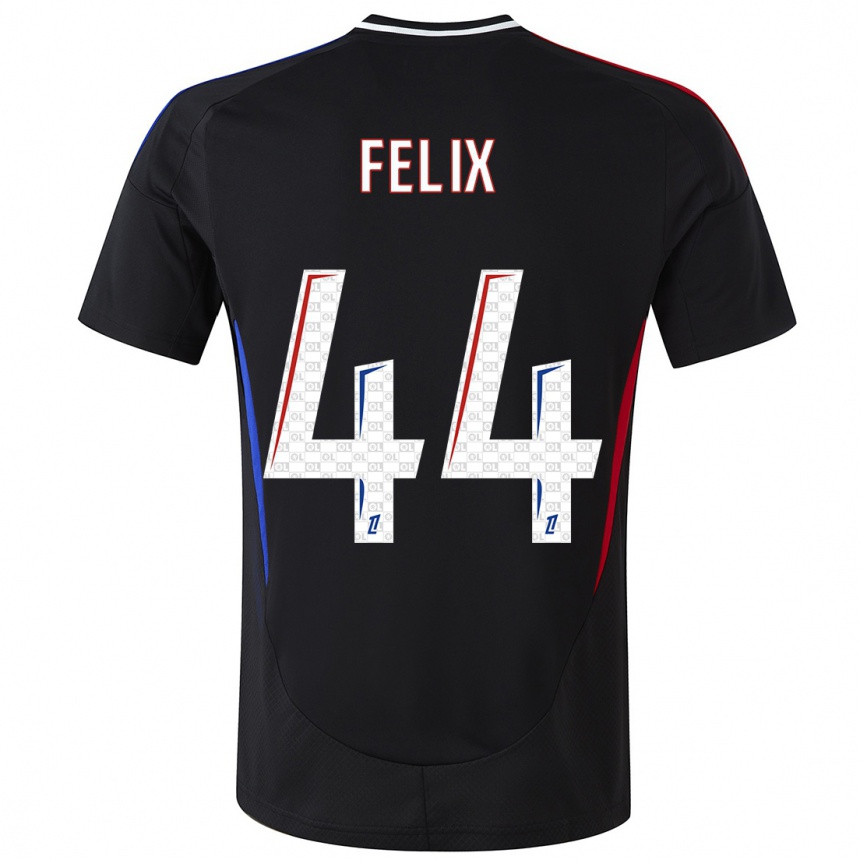 Vaikiškas Marley Felix #44 Juoda Išvykos Marškinėliai 2024/25 T-Shirt