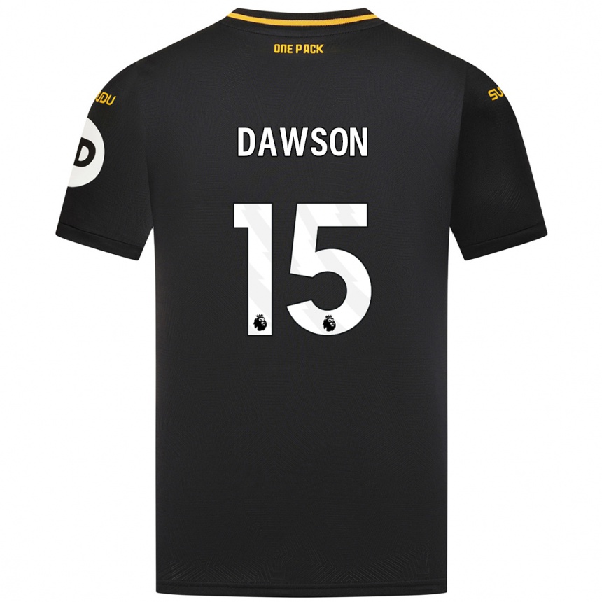 Vaikiškas Craig Dawson #15 Juoda Išvykos Marškinėliai 2024/25 T-Shirt