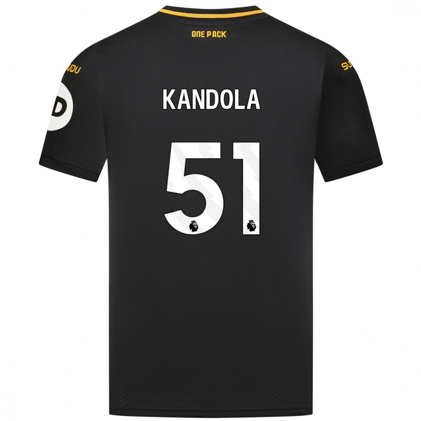 Vaikiškas Kam Kandola #51 Juoda Išvykos Marškinėliai 2024/25 T-Shirt