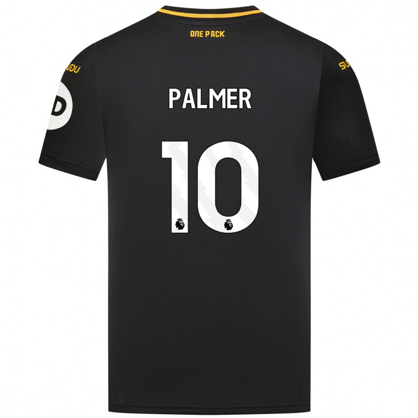 Vaikiškas Jamila Palmer #10 Juoda Išvykos Marškinėliai 2024/25 T-Shirt