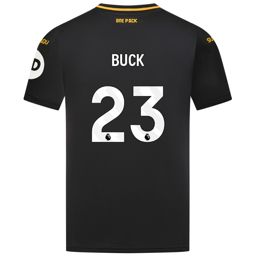 Vaikiškas Alex Buck #23 Juoda Išvykos Marškinėliai 2024/25 T-Shirt