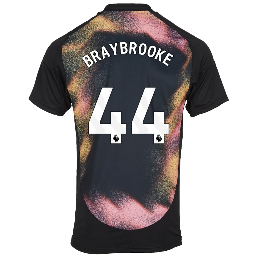 Vaikiškas Sammy Braybrooke #44 Juoda Balta Išvykos Marškinėliai 2024/25 T-Shirt