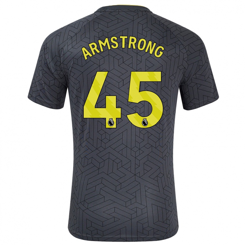 Vaikiškas Harrison Armstrong #45 Juoda Geltona Išvykos Marškinėliai 2024/25 T-Shirt