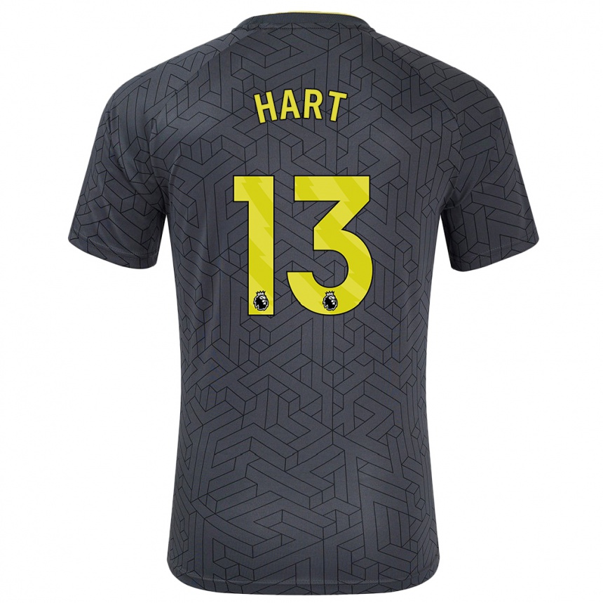 Vaikiškas Libby Hart #13 Juoda Geltona Išvykos Marškinėliai 2024/25 T-Shirt