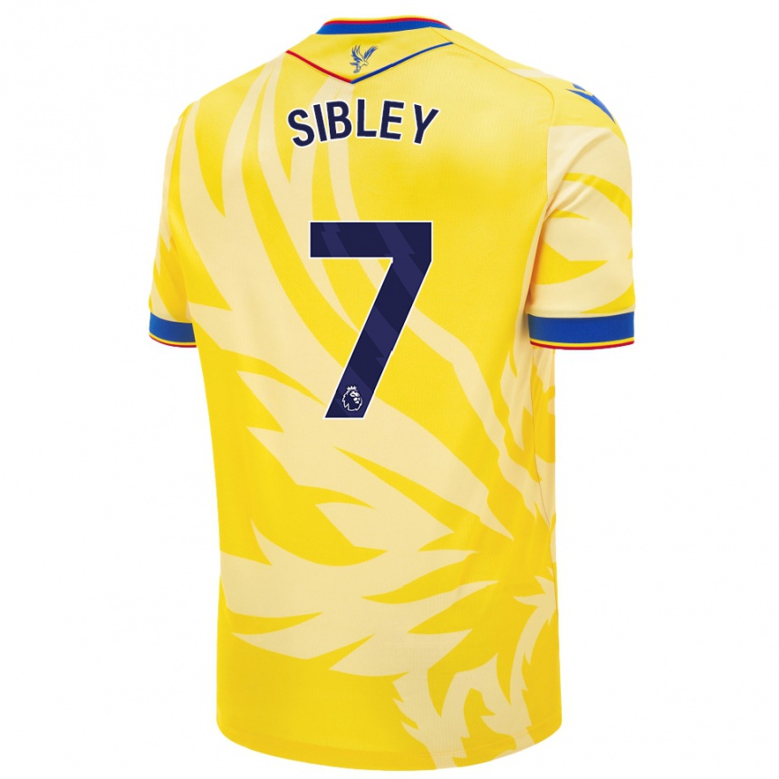 Vaikiškas Isabella Sibley #7 Geltona Išvykos Marškinėliai 2024/25 T-Shirt