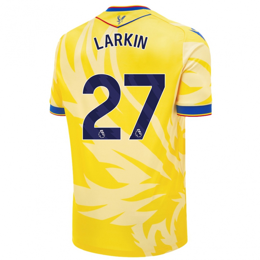 Vaikiškas Abbie Larkin #27 Geltona Išvykos Marškinėliai 2024/25 T-Shirt