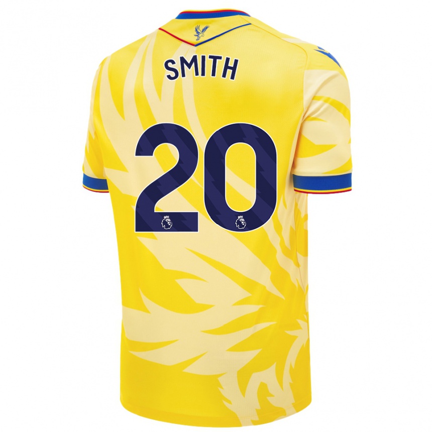 Vaikiškas Hope Smith #20 Geltona Išvykos Marškinėliai 2024/25 T-Shirt