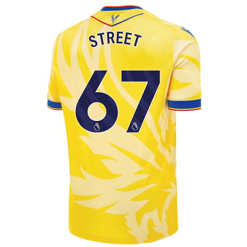 Vaikiškas Rob Street #67 Geltona Išvykos Marškinėliai 2024/25 T-Shirt